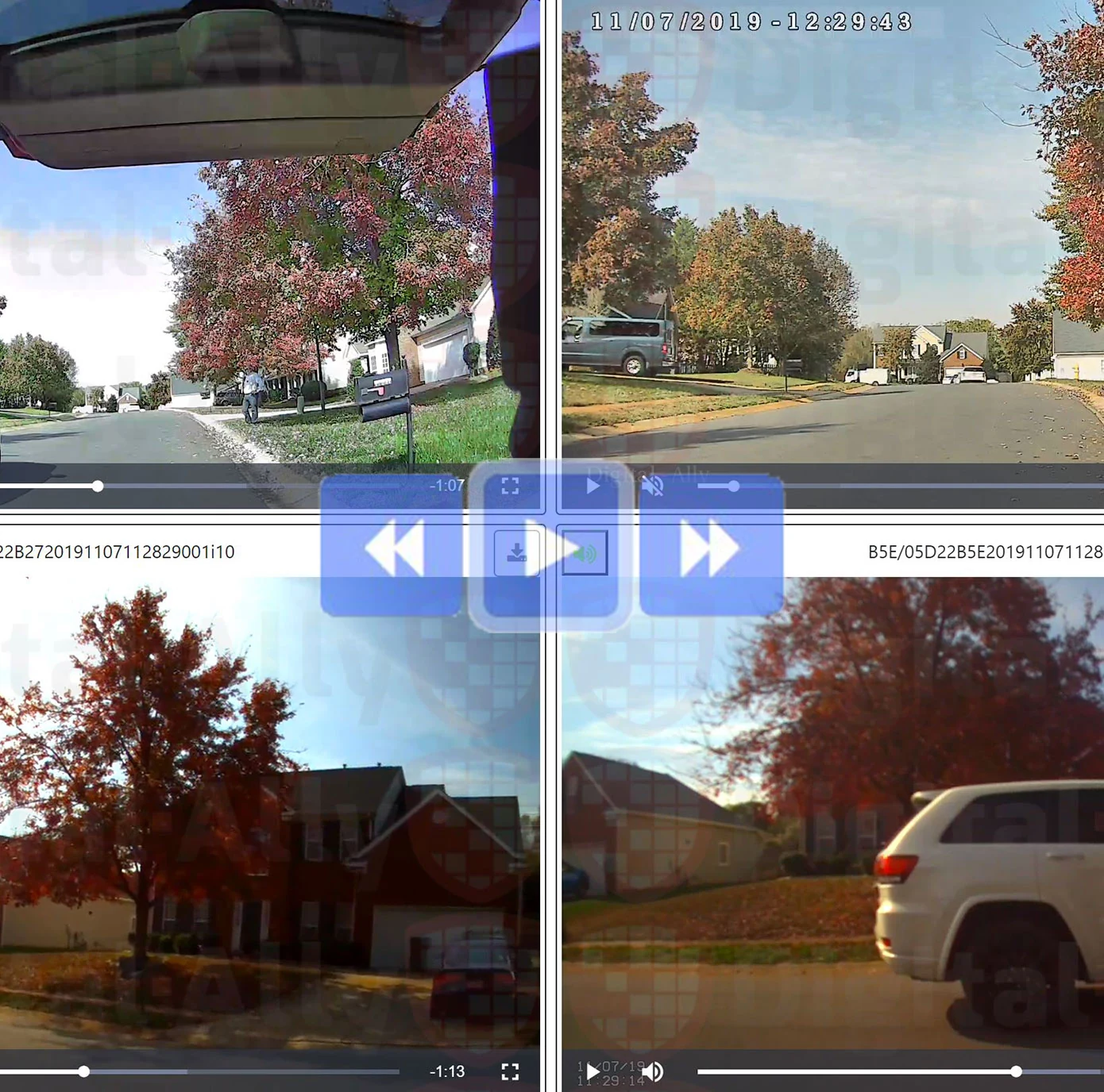 Multi-angle playback