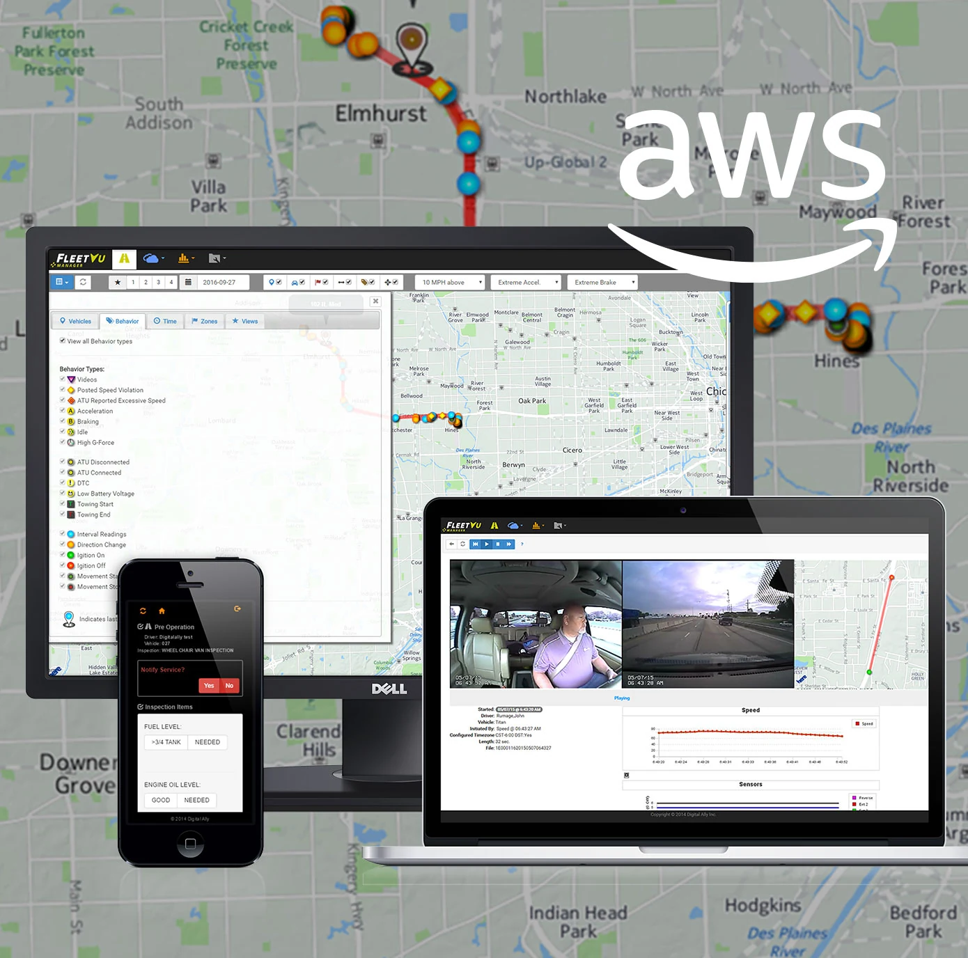Fleet video and telematics system