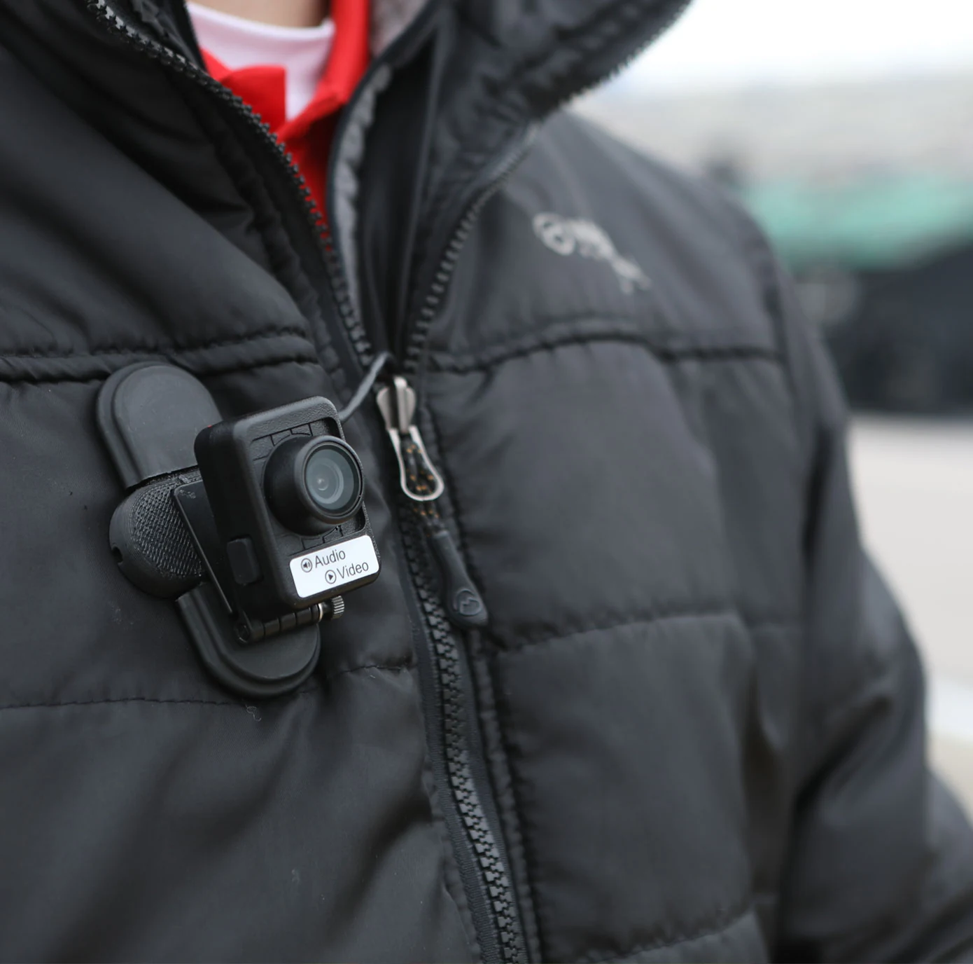 On-site event staff member wearing a Digital Ally camera