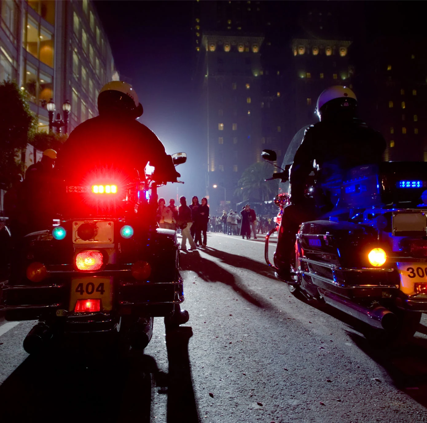Hands-free activation for motor officers